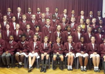 graad 8 Graad 8 verwelkomingsseremonie