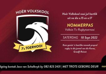 Nommerpas Volksie 7’s Rugbytoernooi
