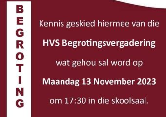 Belangrike Inligting