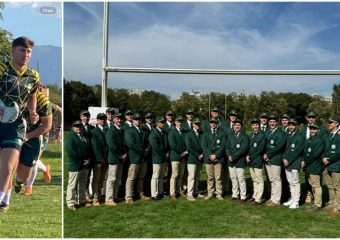 Rugby Speler blink uit